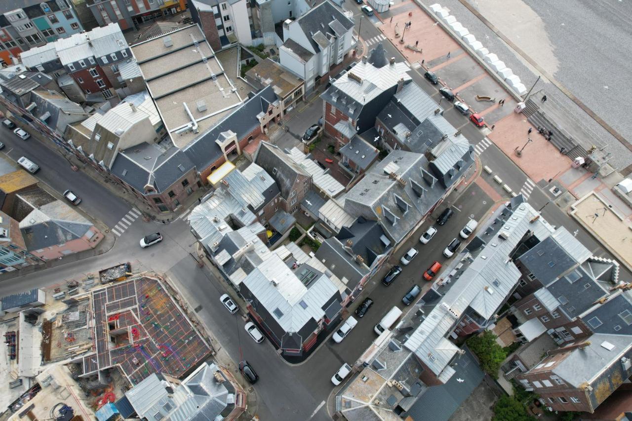 Plage à 50m Appartement Rêves ensoleillés Villa Les Bains de Mers Mers-les-Bains Exterior foto