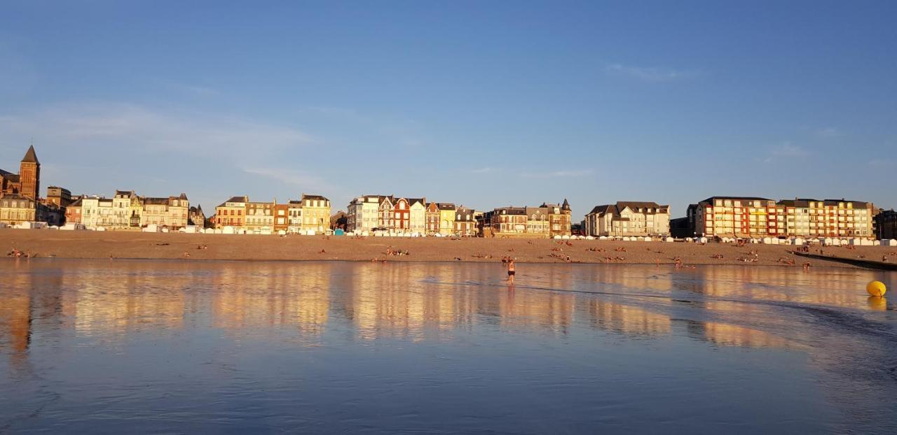Plage à 50m Appartement Rêves ensoleillés Villa Les Bains de Mers Mers-les-Bains Exterior foto
