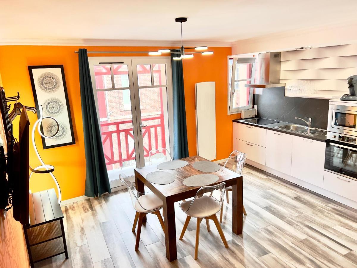 Plage à 50m Appartement Rêves ensoleillés Villa Les Bains de Mers Mers-les-Bains Exterior foto
